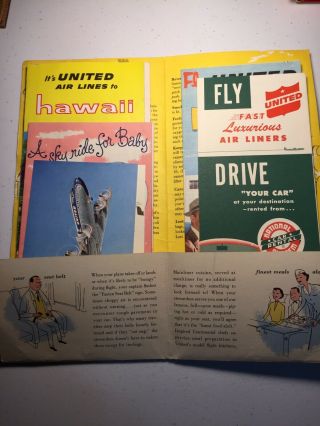 Airlines Flight Information Packets Set Of 7 Humorman 7