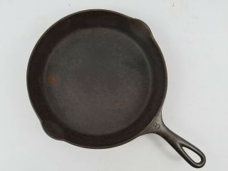 Victor Griswold No.  8 Cast Iron Skillet 722 W/heat Ring