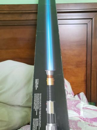 Star Wars Obi - Wan Kenobi Force Fx Lightsaber Blue Blade