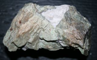 Green willemite,  calcite fluorescent minerals,  Franklin NJ 3