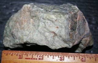 Green willemite,  calcite fluorescent minerals,  Franklin NJ 6