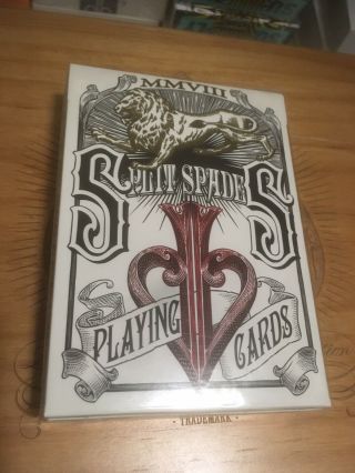 Split Spades Red 1st Edition David Blaine Rare