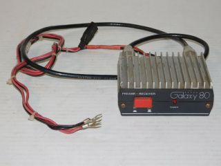 Vintage Galaxy 80 Pre - Amp Receiver For Cb Ham Radio Amplifier Antenna Rtx Unit