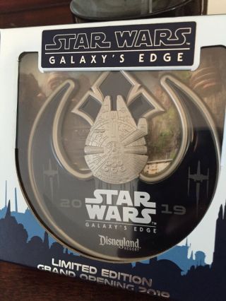 Limited Edition Numbered Disneyland Star Wars Galaxys Edge Grand Opening Pin