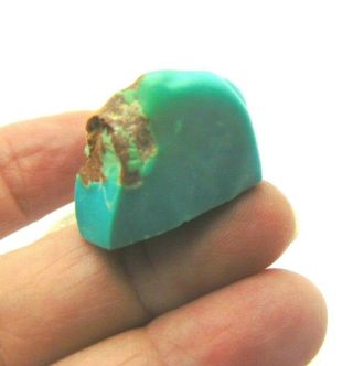 2 Sleeping Beauty Turquoise Specimens Nuggets Rough Cut Gorgeous Blue DazzleCity 3