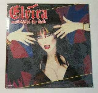 Vintage 1992 Elvira Mistress Of The Dark Calendar -,  & Good For 2020