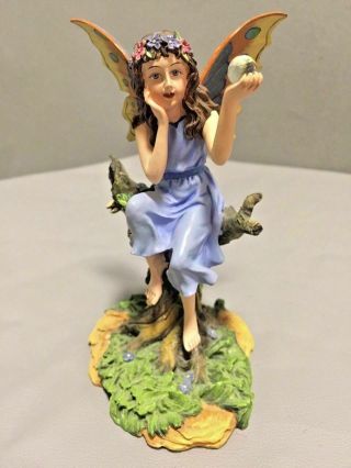 Vintage The Fairy Queen Statue Land Of The Fairies & Unicorns