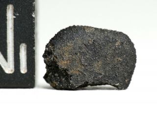 Meteorite AGUAS ZARCAS - CM2 carbonaceous half oriented heat shield Costa Rica 3