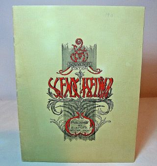 Vtg Souvenir Edition Of Scenic Helena,  Mt.  - Over 100 Years Old - Ads & B/w Photos