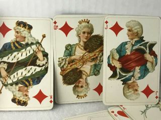 Antique WHIST - KARTEN no.  160 PLAYING CARDS B.  DONDORF G.  M.  B.  H. 6