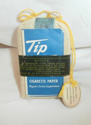 Duke ' s Mixture Smoking Tobacco Bag - With Hang Tag - 3