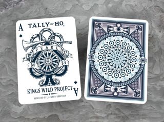 Pearl Tally Ho,  Limited Edition Playing Cards Deck 3