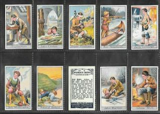 G.  Phillips 1924 Scarce (personalities) Full 25 Card Set  Famous Boys