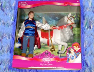 Disney Snow White Prince Charming And Horse Limited Run Deluxe Doll