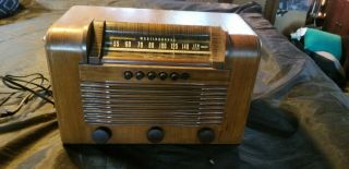 Westinghouse Wr - 12x14 Tube Radio Wood Case