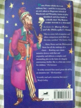 Harry Potter and The Philosopher ' s Stone PB Book. 2