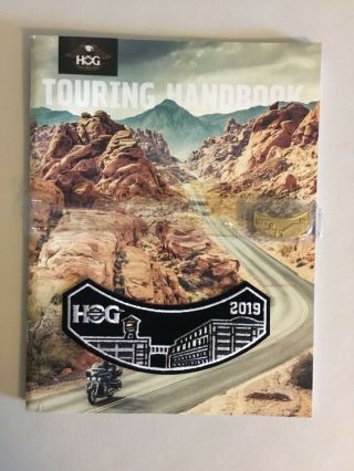 2019 Harley Davidson Hog Membership Kit,  Pin,  Patch And Atlas