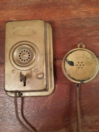 Antique Sh Couch Co Inc Intercom Telephone North Quincy Mass