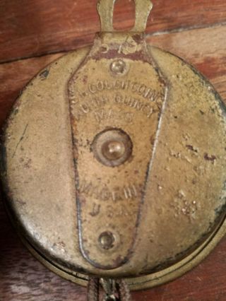 Antique SH Couch Co Inc intercom telephone North Quincy MASS 7