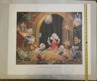 Signed Carl Barks “THIS DOLLAR SAVED MY LIFE AT WHITEHORSE” 103/345 AR 2