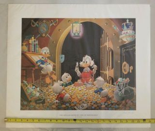 Signed Carl Barks “THIS DOLLAR SAVED MY LIFE AT WHITEHORSE” 103/345 AR 3