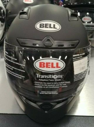 Bell Qualifier Dlx Mips Illusion Silver Full Face Helmet - Medium