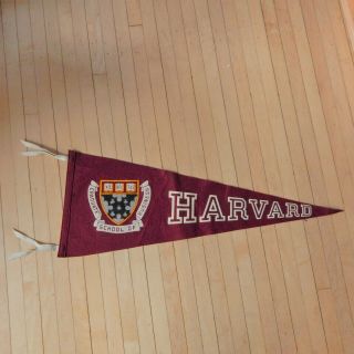 Harvard Graduate School Of Business Pennant Or Banner Circa 1985 - Ivy League