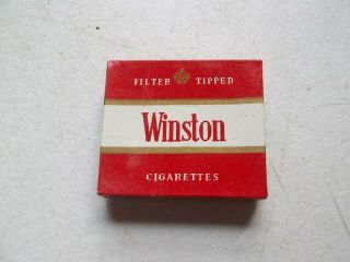 Vintage Winston Cigarette Lighter Crown Made In Japan