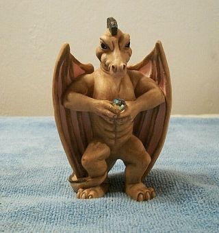Krystonia Dragon Figurine 3602 " Groosh " & Card