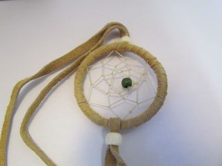 Dream Catchers Hand Made Leather/sinew,  Perfect Size For Car Mirror