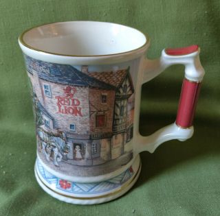 Souvenir Stein/tankard/mug The Red Lion Hotel Sadler Made In England