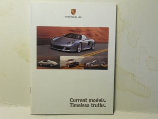 2003 Porsche Full Line Dealer Sales Brochure 40pg