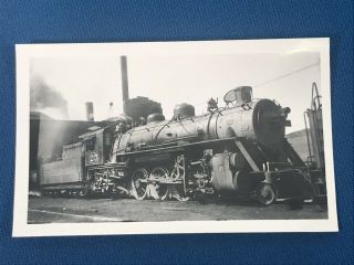 Alton & Southern Railway Railroad Train Engine Locomotive 25 Antique Photo