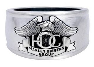 Harley - Davidson Sterling Silver Hog Ring (13)
