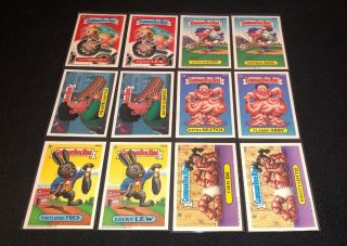 1988 Garbage Pail Kids 15th Series Complete (88) Card Variation Set Non Die Cut 4