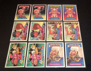 1988 Garbage Pail Kids 15th Series Complete (88) Card Variation Set Non Die Cut 6