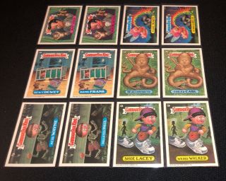 1988 Garbage Pail Kids 15th Series Complete (88) Card Variation Set Non Die Cut 7