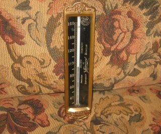 H & M " Tycos " American Blower Co.  Detroit " Sirocco " Thermometer Gauge Ship Train