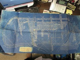 - 1931 Scranton Pa - Mining Map - Dun No1 Vein On Tracts A & B - 42 X 2