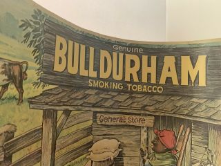 BULL DURHAM SMOKING TOBACCO VINTAGE CARDBOARD Posters 22 