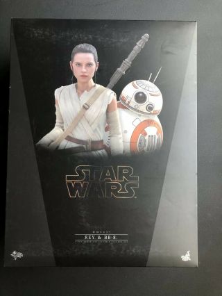 Star Wars Episode Vii The Force Awaken Rey And Bb - 8 12 " 1/6 Figure Hot Toys