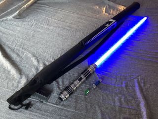 Star Wars Galaxy’s Edge Custom Built Lightsaber - Savi’s Shop IN HAND,  BONUS 10