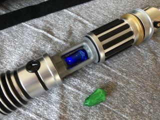 Star Wars Galaxy’s Edge Custom Built Lightsaber - Savi’s Shop IN HAND,  BONUS 9