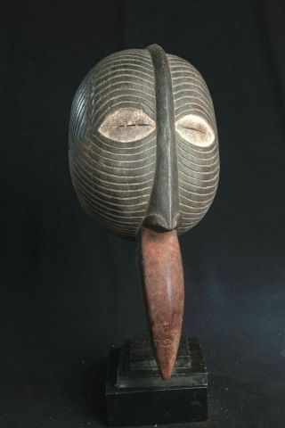 Songye Zoomorphic Bird Mask,  D.  R.  Congo,  African Tribal Art
