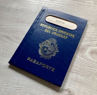 Uruguay 1977 Collectible Passport With Visas & Revenue Rare