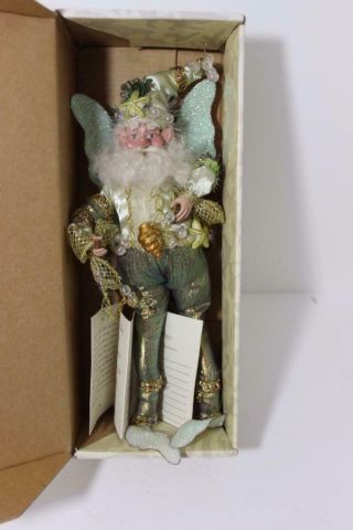 Limited Edition Mark Roberts Neptune Fairy Doll Figure Small With Paper - Pretty