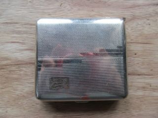 Very Antique Combination Lighter And Cigarette Case