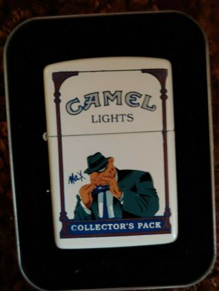 Camel Zippo Lighter Lights Max