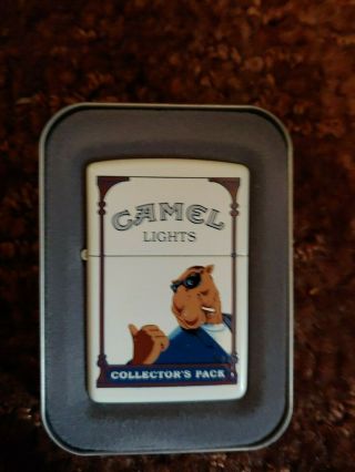 Camel Zippo Lighter Lights Joe