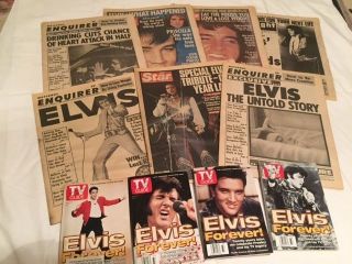 The Day Elvis Died Memrobelia
